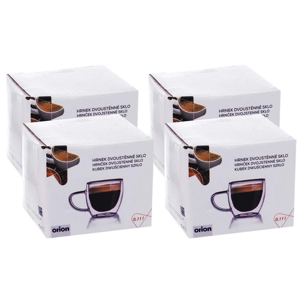 orion group 4 bicchieri termici da 110 ml