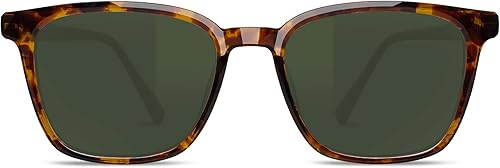 Miniatura 34 de B.N.U.S Gafas de sol polarizadas resistentes a los arañazos con lentes de cristal Corning para una claridad superior y protección UV Lente ámbar