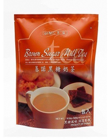 2 Set- Gino Brown Sugar Milk Tea 12.7 Ounce, Pack
