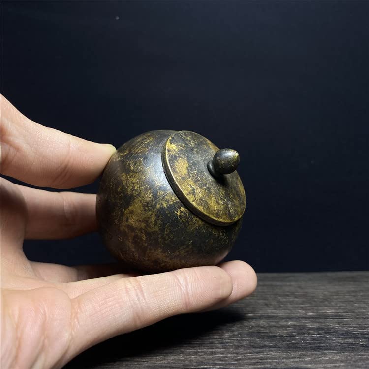 Amazon.co.jp: LAOJUNLU アンティーク 古い青銅 小さな銅の瓶 中華民国