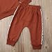 Chándal Bebé Niños 2 Piezas Traje Sudadera sin Capucha Pantalones Largo Top...