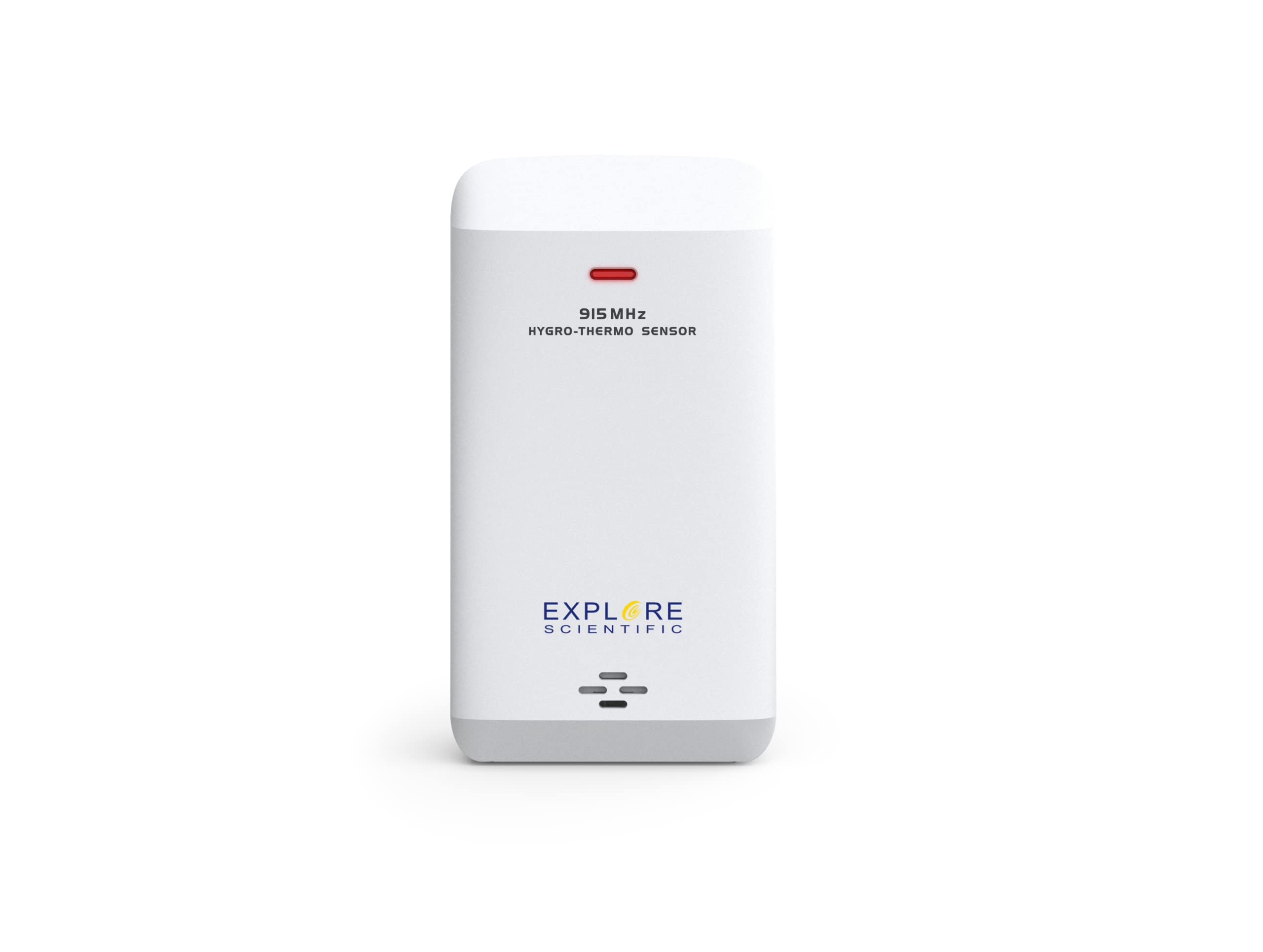 Explore Scientific WSH4102 Intelligente Wetterstation Multi-Channel mit Wireless-Sensor, Weiß