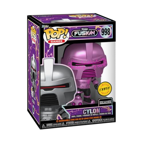 Funko Pop! Games: Fusion - Cylon - 1 Chance sur 6 D'avoir Une Variante Rare Chase - Battlestar Galactica - Classic - Figurine en Vinyle à Collectionner - Idée de Cadeau - Produits Officiels