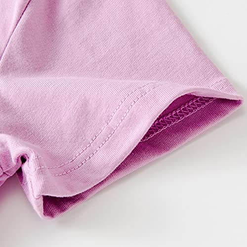 Kids Toddler Summer Basic Tops Plain Cotton T-Shirt Boys Girls Short Sleeve Crewneck Shirts Soft Cute Blouse Sports2