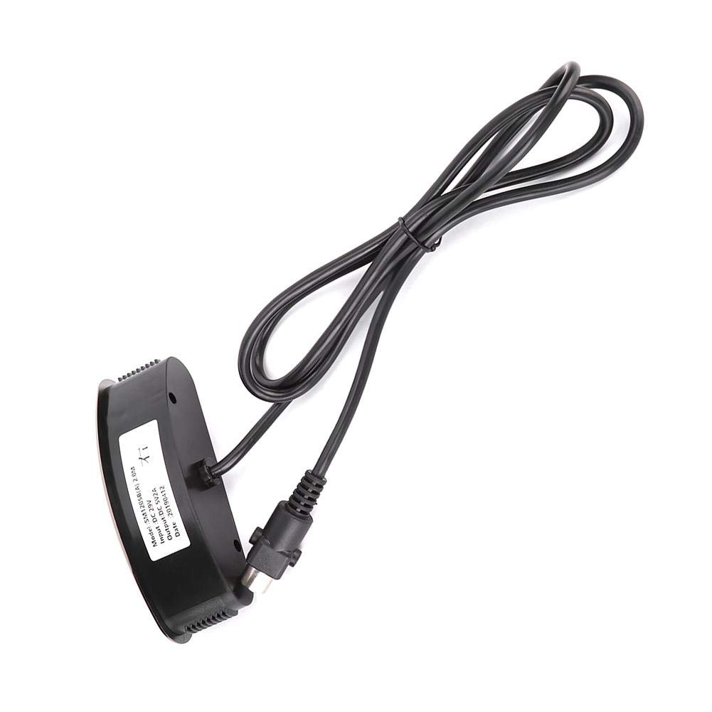 Liukouu Black Couch Charger, USB Sofa Charger, USB Charging Handle Electroplated for Sofa