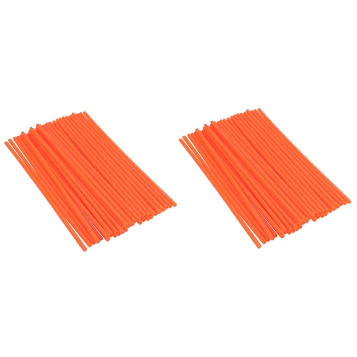 OUNONA 2sets Dirt Bike Wraps Motorcycle Wheel Rim Lightweight and Compact Easy Installation Decorative Gear Kit 72pcs*2