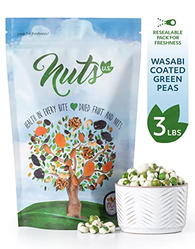 image for NUTS - U.S. - HEALTH IN EVERY BITE ! NUTS U.S. - Wasabi Coated Green P