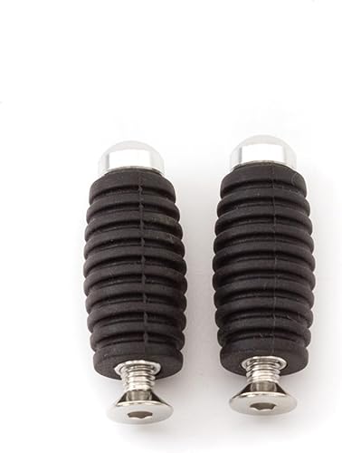 ZWRYP 6mm Universal Pedals Footrest Footpeg Rearset Compatible with Yamaha YZF R1 R6 R7 R3 R25 R15 R125 MT-03 MT07 MT-09 XJ6 FZ1 FZ6N FZ8 FJR1300