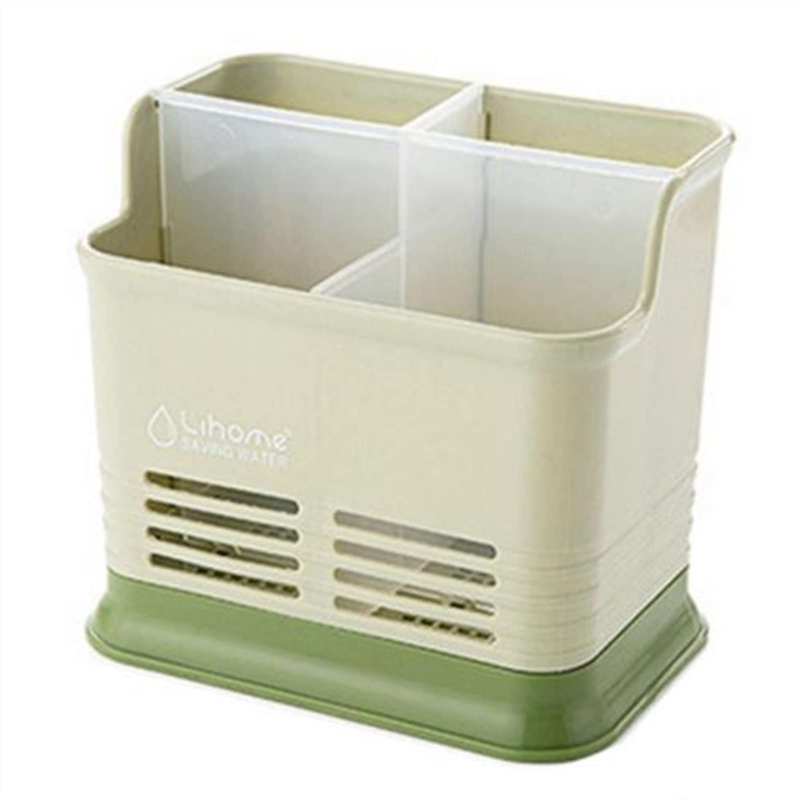 Werkzeughalter Essstäbchen Organizer Drain Box Kunststoff Löffel Gabel Lagerhalter Küche Hohl Rack Tragbare Besteck Regal Werkzeugregal (Color : F)