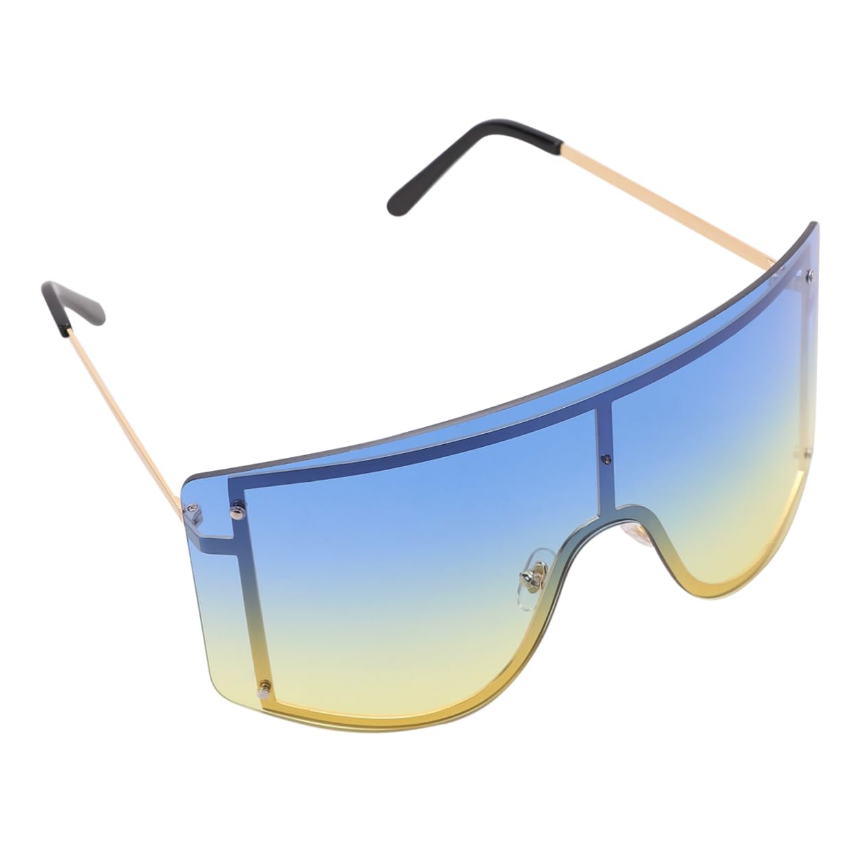 SOIMISS1 Pair Sunglasses Trendy Large Frame Sunglasses for Men Sunglass for Man Summer Outdoor Trendy Sunglasses for Women Man Glasses Creative Beach Shades Eyeglasses Clothes Decoration