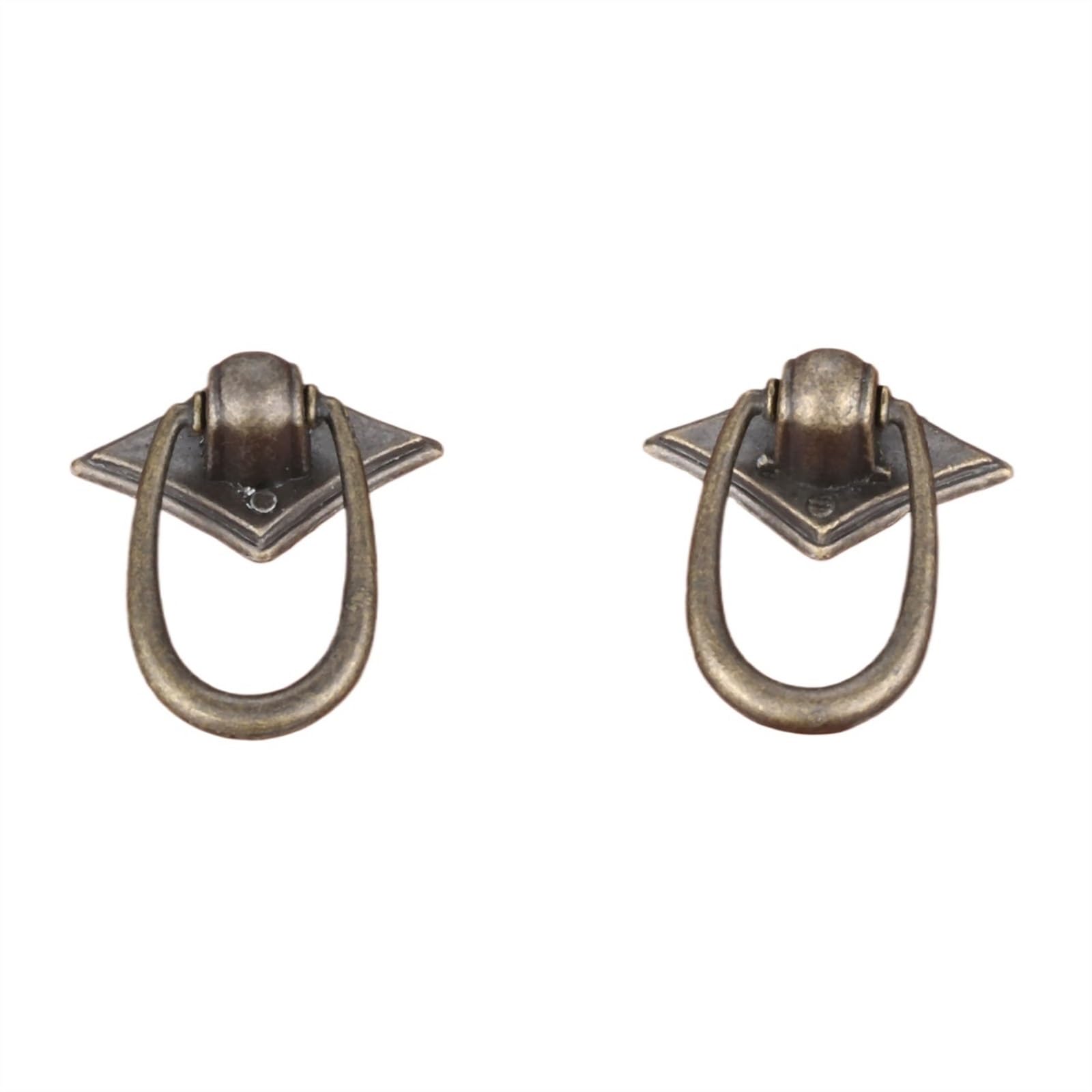 Boutons vintage alliage de zinc poignée meuble 30x40 porte tiroir x2