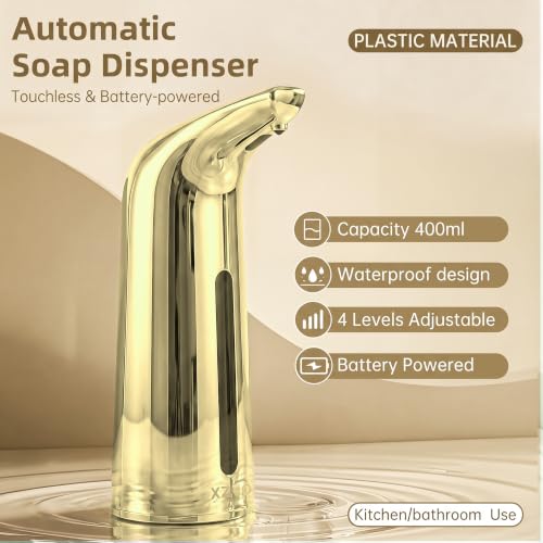 Image of Automatic Soap Dispenser, Plastic Material for Bathroom & Kitchen