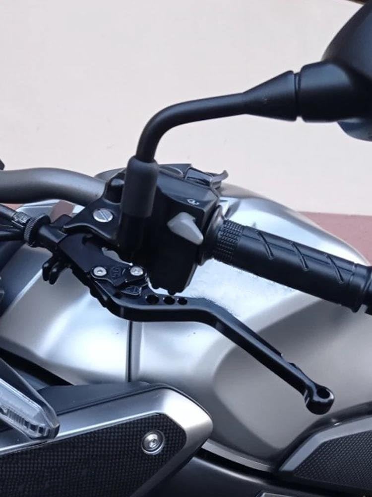 Für Suzuki SV 650 SV650X SV650 SV650S 2009 2010 2011 2012 2013 2014 2015-2019 Motorradbremshebel Kupplungshebel Kupplung(Short Style Black)