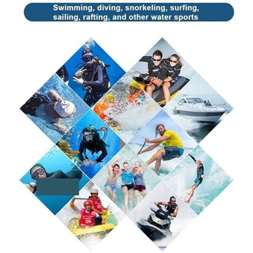 Capucha de buceo con neopreno grueso de aislamiento superior 4