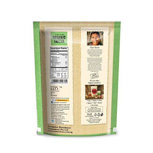 Image of Organic Tattva Arhar Dal 1 Kg | Unpolished Organic Toor Dal, Chemical Free, Nutritious & Rich in Taste (Pack of 3)