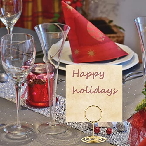 Hoewina LYJ00 26Pcs Table Number Holders, Place Card Holders thumb #5