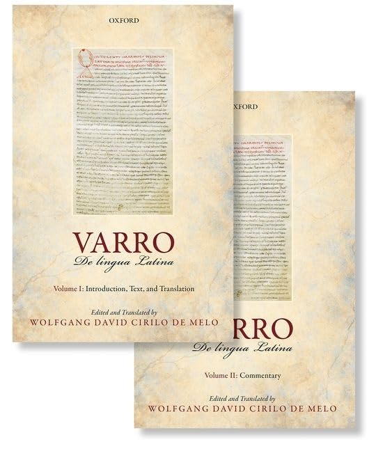 Varro: De lingua Latina: Introduction, Text, Translation, and CommentaryTwo-volume set