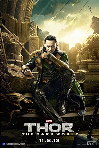 Thor"The Dark World" Loki - Movie Poster - Size 24"x36" (60.96cm x 91.44cm)