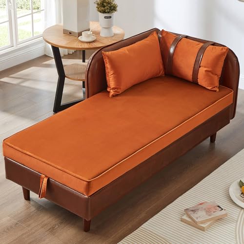 Sillón Lounge Plegable Marrón Claro miniatura 2