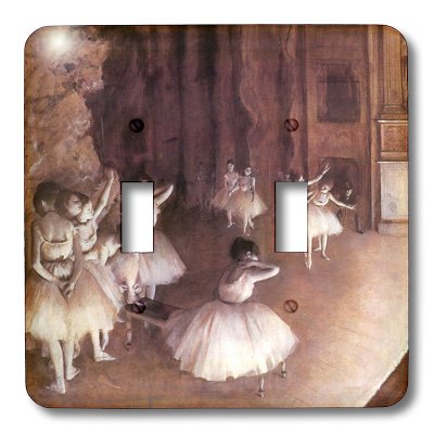 Interruptor doble Ensayo de ballet Edgar Degas regalo original para bailarinas y hogar 4