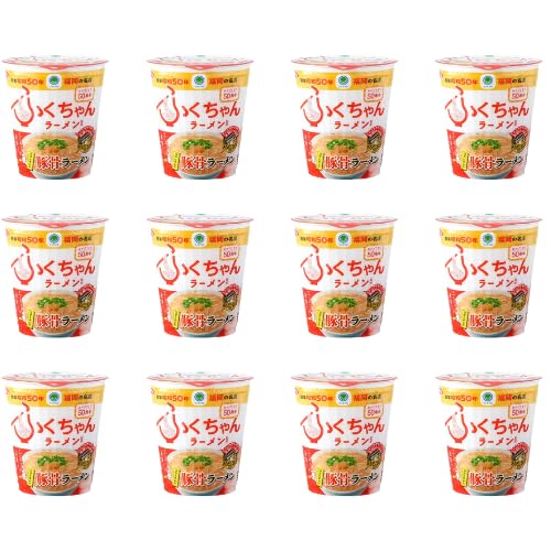 ファミマサッポロ一番 ふくちゃんラーメン監修 豚骨ラーメン 106g×12個