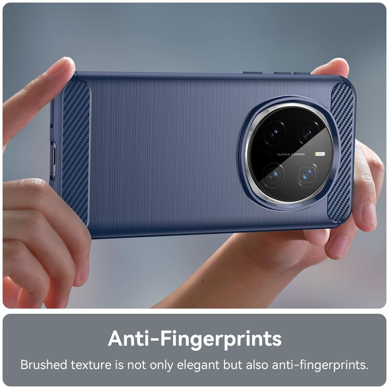 Image of Basic Case for Honor X9C (Carbon Fibre Blue)