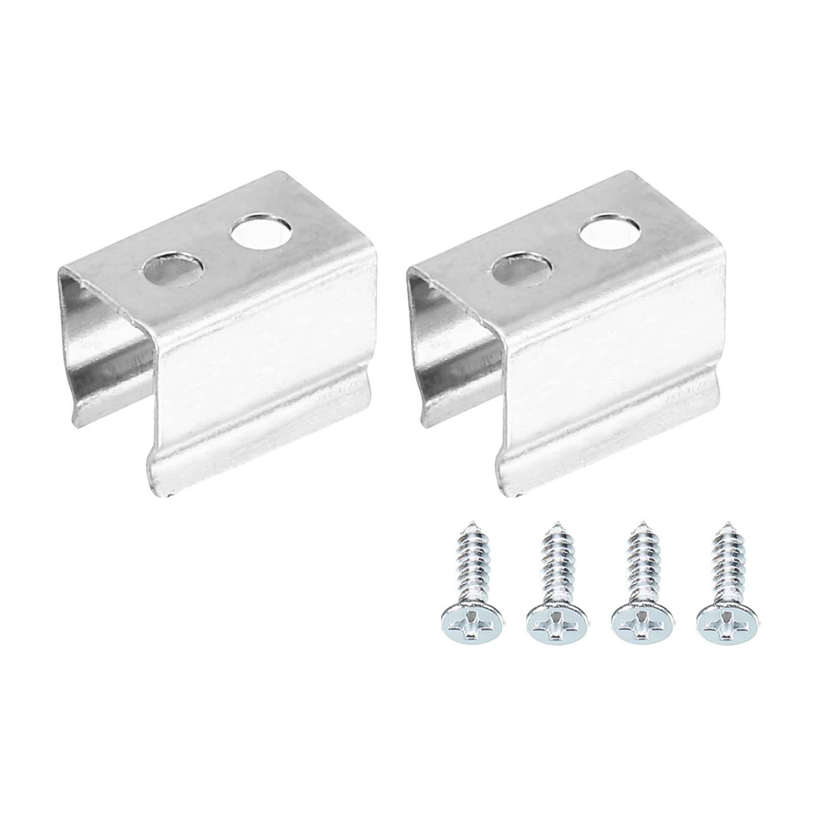 MECCANIXITY Rope Light Mounting Clips, Wall Channel Mounting Holder Accessories for 12mm to 13mm LED Neon Strip, Stainless Steel, Pack of 20 — Amazon image 11