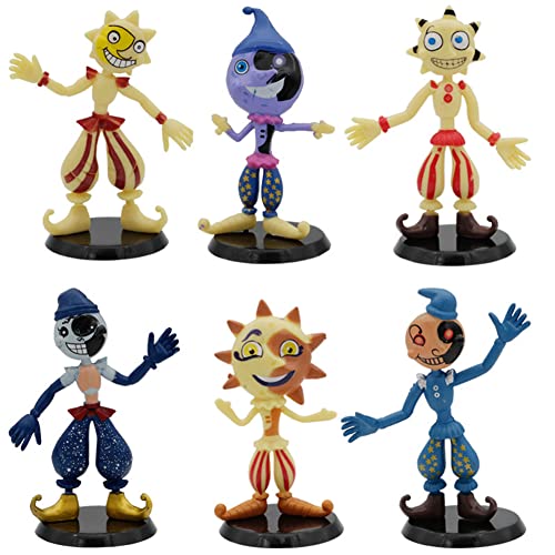 Figura de de seguridad de Five Nights at Freddy's de juguete de muñeca de terror y moondrop de PVC Cover