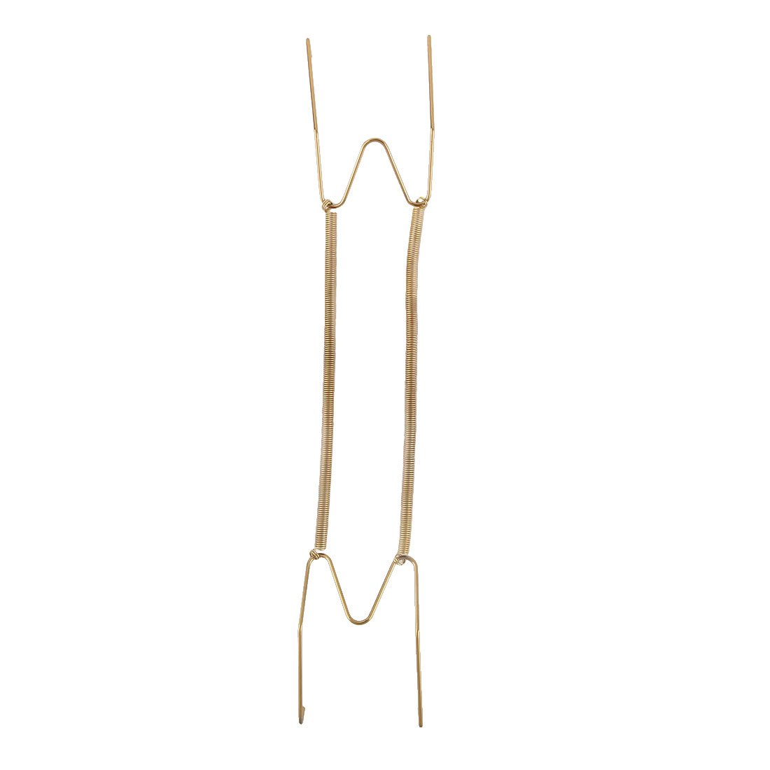 Sourcingmap Metal Spring Plate Hangers, Natural and Stretch Length 11.4" to 15.7"
