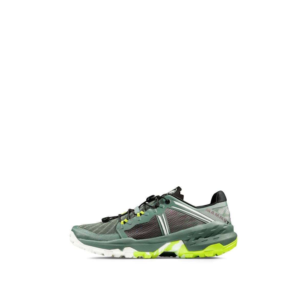 Mammut Zapatos de senderismo de corte bajo para hombre, Blanco jade oscuro, 48 EU