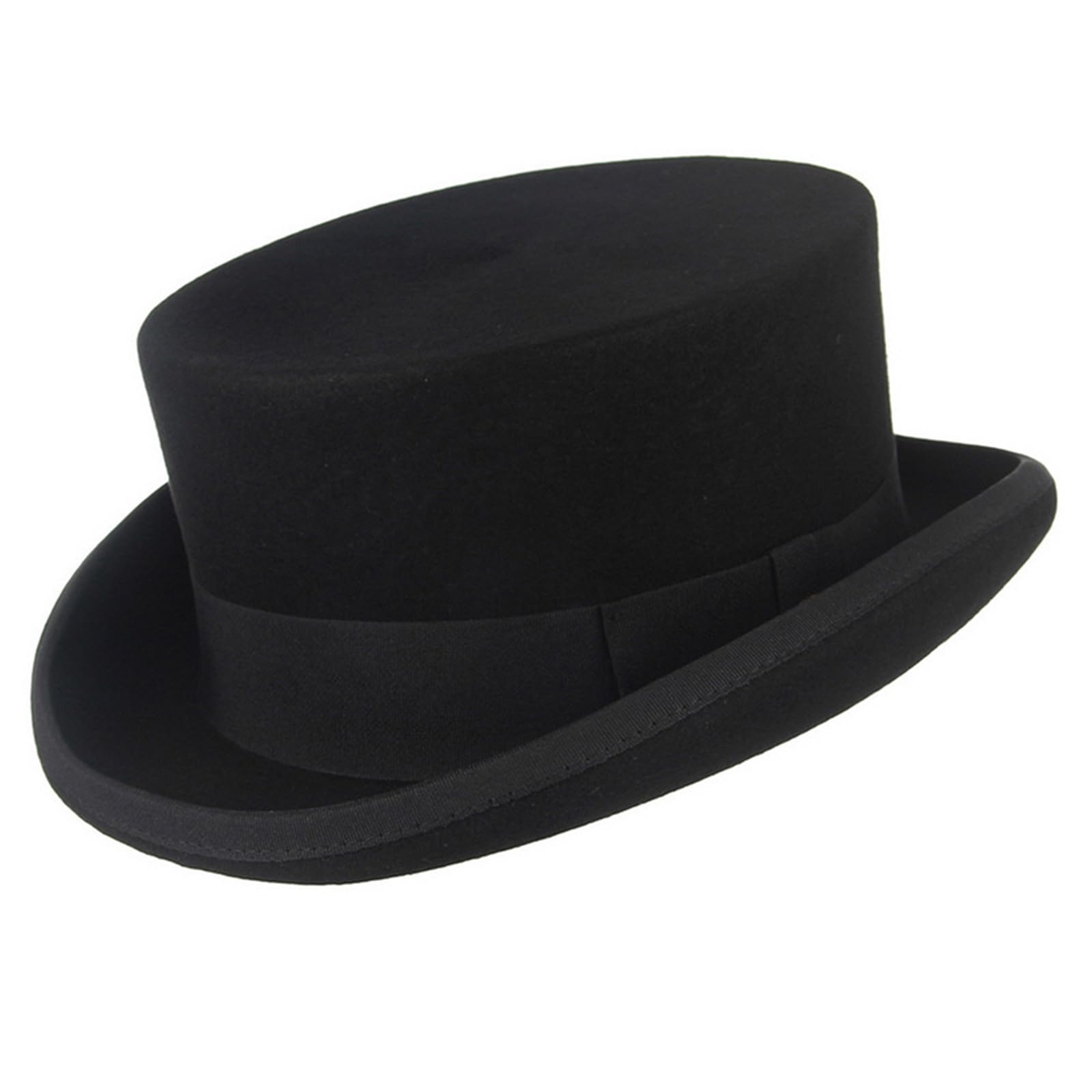 Cappello Fedora di lana per donna maschio palcoscenico gentiluomo a tema festa Cap Masquerade Balls Dress Up Panama cappello formale