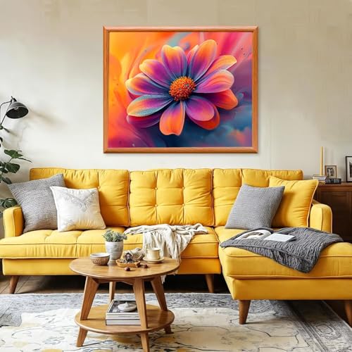 Kit completo para painting de flores ideal como regalo creativo 2