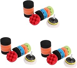 FAVOMOTO 3 Peças 12 1 4 Almofada De Polimento De Lã Almofada De Polimento De Lã Almofada De Polimento De Lã Para Polimento De Carro Almofada De Polimento De Polimento De Cera Kit De