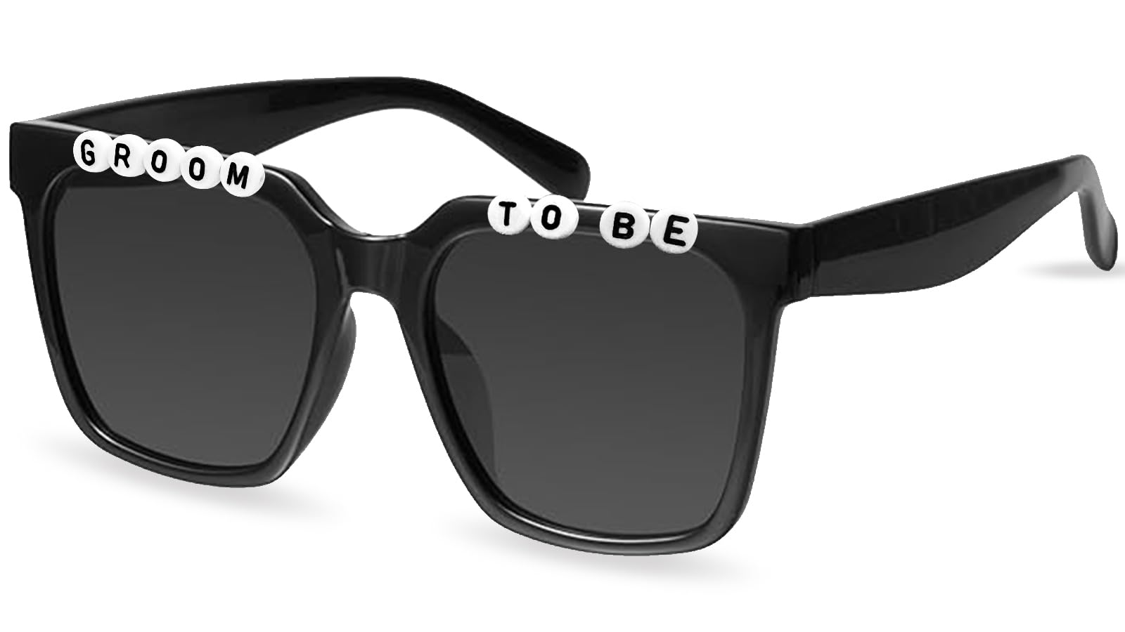 Tbay Bachelor Party Groom Sunglasses for Man, Wedding Groom To Be Glasses for Bachelor Party Beach Wedding Groom To Be Party Gift Supplies (No Diamond)