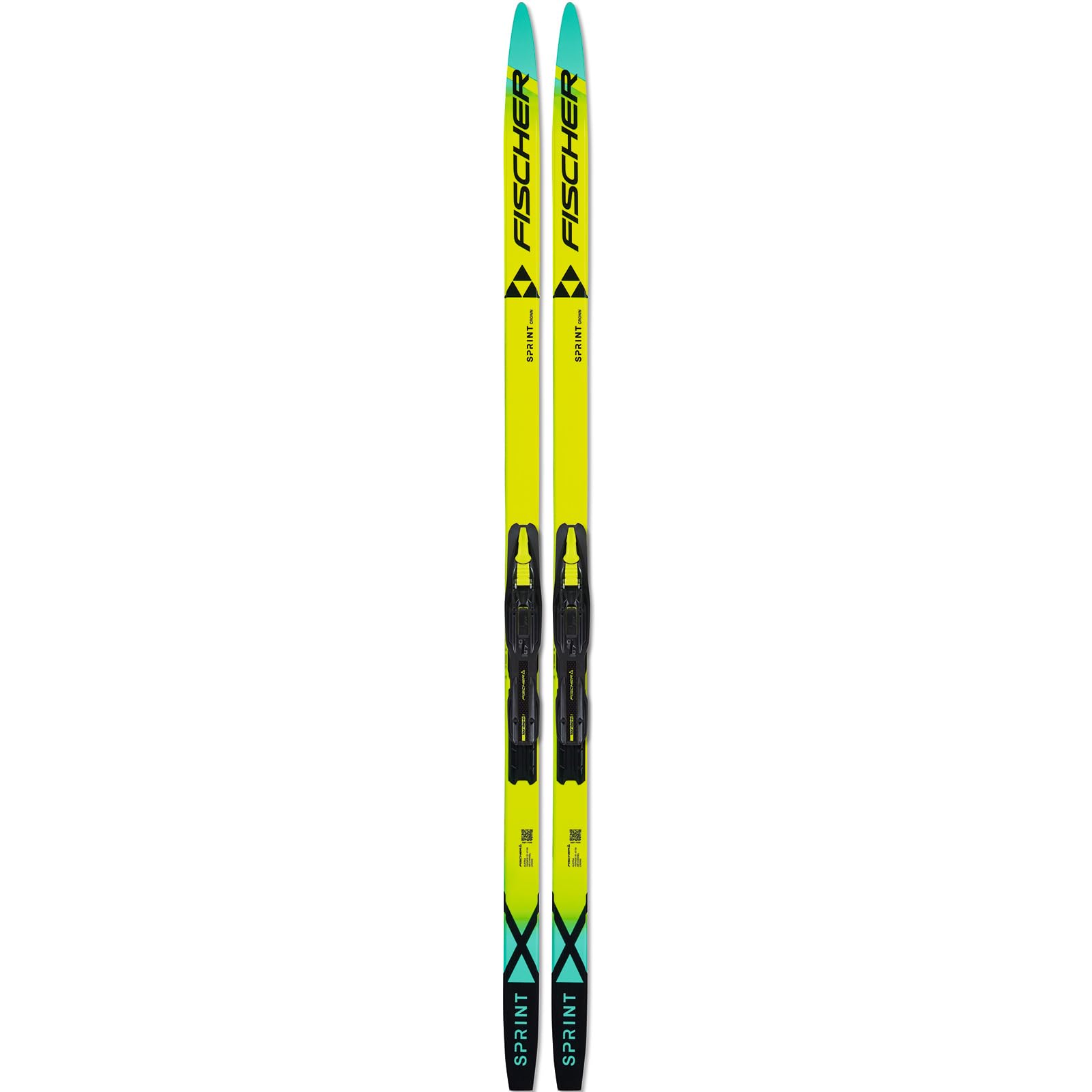 Amazon.com : FISCHER Unisex Sprint Crown Mounted Skis | Durable