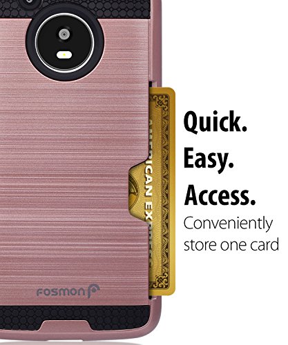 Custodia Motorola Moto G5, Fosmon HYBO-SLOT Slim