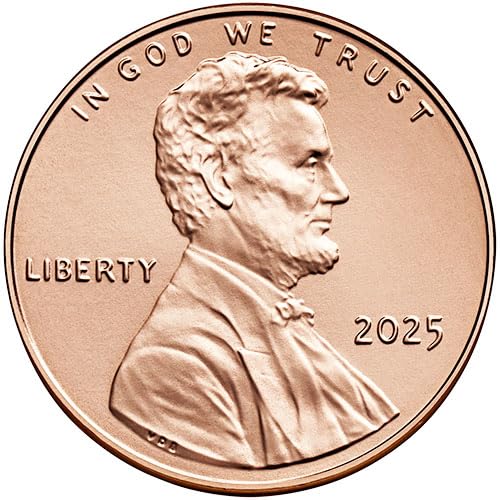2025 P BU Lincoln Shield Cent US Mint Choice Uncirculated