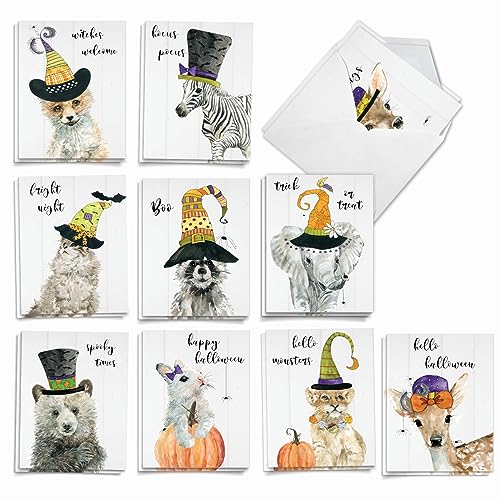 Cartes d'Halloween Spooky Be Wild pour accompagner vos cadeaux