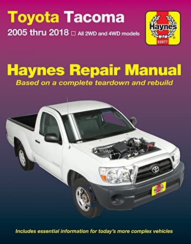 Toyota Tacoma 2005-2018 Haynes Repair Man