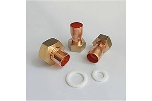 Universal Converter 1/2x28 to 3/4x16 Brass Thread Adapter for AC Unit