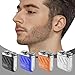 Imagen de 1 mini afeitadora eléctrica portátil para barba de doble cabeza para hombre