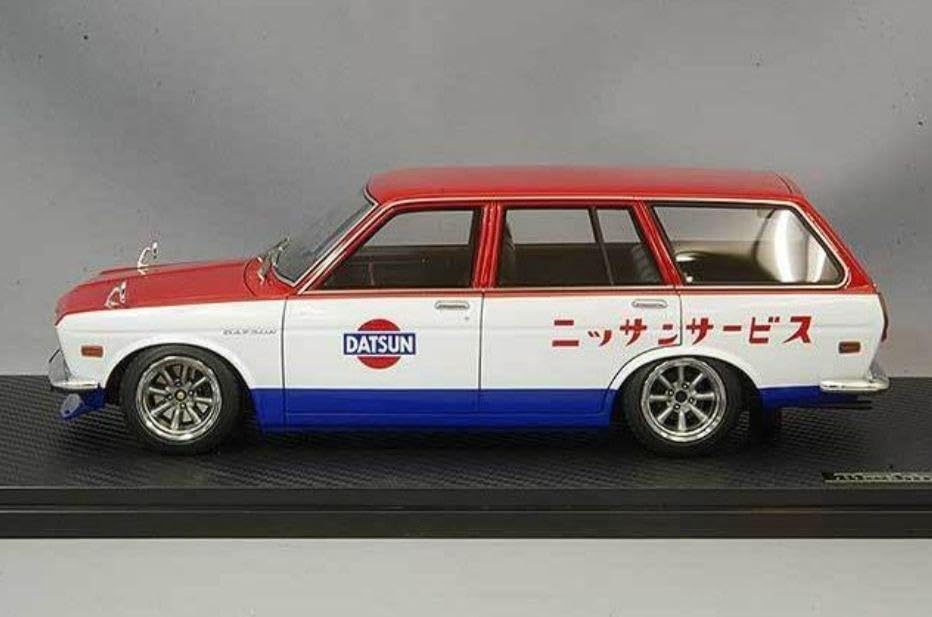 Amazon.co.jp: イグニッションモデル 1/18 ブルーバード 510 ワゴン 