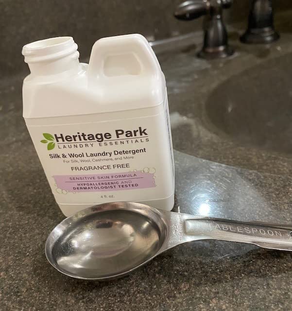 Heritage Park Silk & Wool Fragrance Free, Hypoallergenic, pHNeutral Laundry