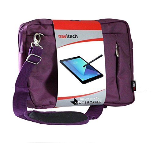 Navitech Sac de Transport Violet Ordinateur Compatible avec Teeno Tablet HD 10.1''