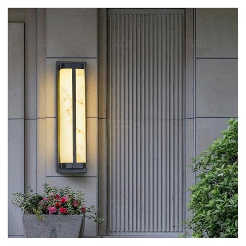 Applique murale extérieure de villa 60cm éclairage cour jardin design simple - 4