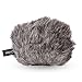 Movo WS-G9 Furry Outdoor Microphone Windscreen Muff for Portable Digital Recorders up to 3" X 1.5" (W x D) - Fits the Zoom H4n, H4n PRO, H5, H6, Tascam DR-40, DR-05, DR-07 and More (Dark Gray)