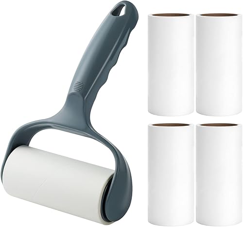 Miniatura 1 de Rodillos de pelusa para pelo de mascotas rodillos de eliminación de pelusa extra pegajosos para ropa muebles alfombra y sofá removedor de pelo de