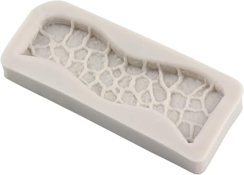 Miniatura 9 de Sijiangmold Moldes de silicona con diseño de textura de pared de ladrillo, textura de piedra para puerta, camino de piedra, fondant, para decoración