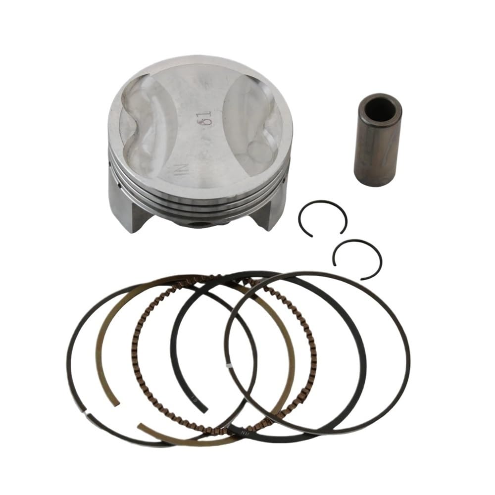 Kit piston 61mm 180cc contre perte compression moto 125 4V - 8