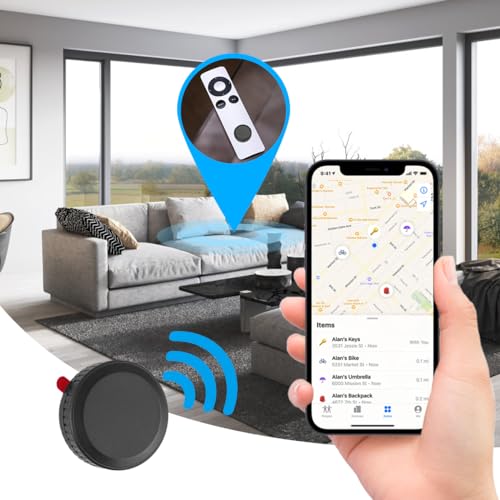 AXFEE Airtag Halterung 4er Pack, Airtag Hülle IPX8 wasserdichte mit Superkleber Stoßfest Kratzfest Airtag Halter, Airtag-Aufkleber-Halterung für Fahrrad, TV Fernbedienung, Drohne,Brieftasche,Gepäck